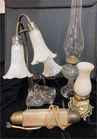 Vintage Retro and Art Nouveau Lamps