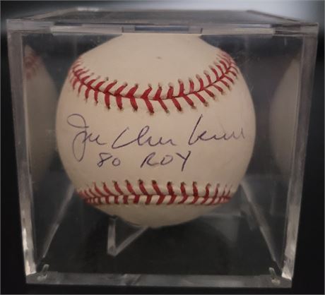 Joe Charboneau Cleveland Indians Signed Officially Licensed MLB Baseball