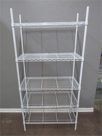 5- Tier Adjustable Metal/Wire Shelf