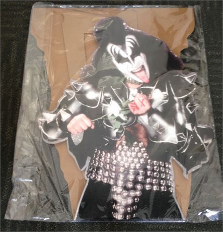 GENE SIMMONS 6FT CARDBOARD CUTOUT NEW IN WRAPPING
