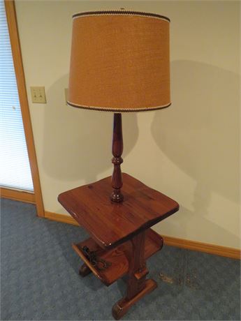 2-Tier Lamp Table