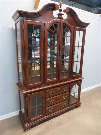 Chippendale Style China Hutch