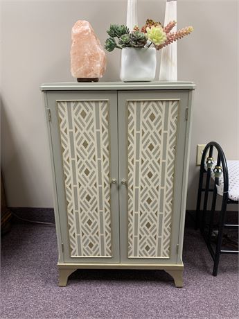 HAND-PAINTED CABINET with FUSION MINERAL PAINT